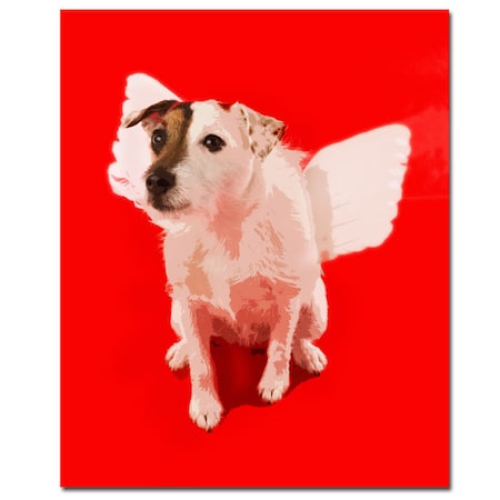 Gifty Idea Greeting Cards And Such! 'Jack Angel' Canvas Art,14x19